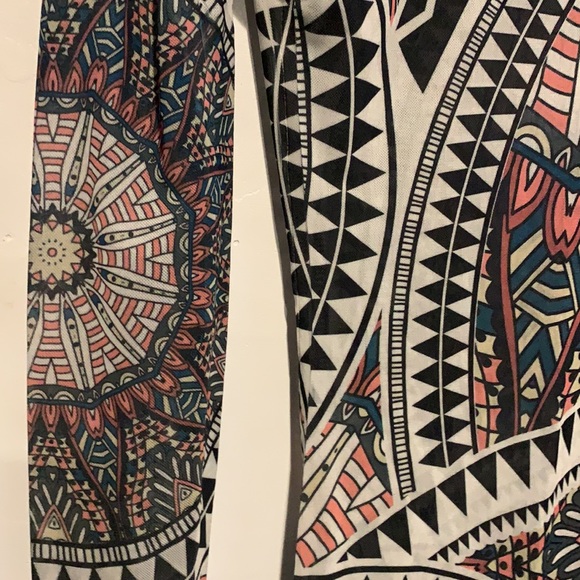 Tribal print shear body suit - Picture 9 of 9
